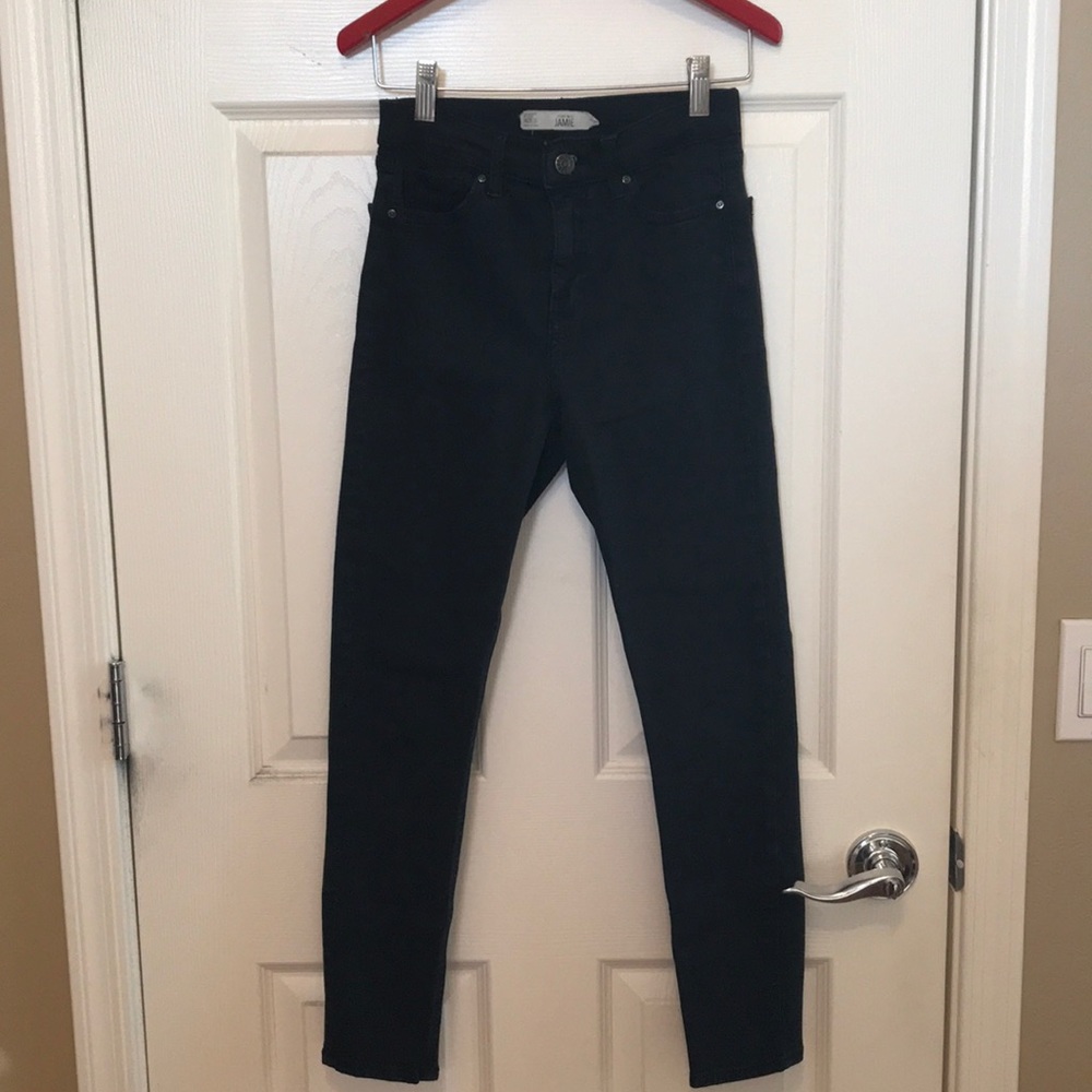 TOPSHOP Black Jamie Jeans